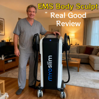 Masseur corporel EMS haute puissance à 4 poignées pour usage domestique ou en salon