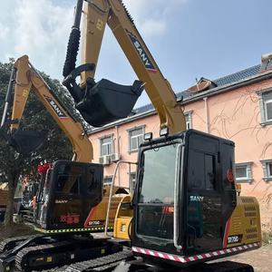 Excavatrice sur chenilles d'occasion SANY 75C en bon état, petite vente flash, excavatrice d'occasion SANY 75C à vendre - Product Image 1