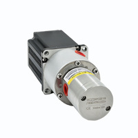 Pompe à engrenages à entraînement magnétique en acier inoxydable 316L avec PTFE, nettoyage sans démontage, débit réglable, moteur BLDC pour remplissage et transfert