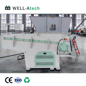 Chất thải Jumbo dệt túi đơn trục Shredder công nghiệp rơm phế liệu nhựa phim Pallet PVC Pet băm nhỏ Máy - Product Image 6