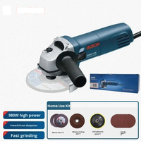 Meuleuse d'angle industrielle sans fil sans balais GWS8-100 Haute puissance 8500 tr/min Coupe Polissage Meulage Électrique Portative à glissière