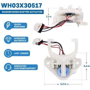 Actionneur d'embrayage de machine à laver WH03X30517 110 V, pièce électrique en plastique durable - Product Image 4