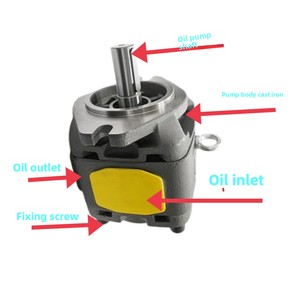 Pompe hydraulique à engrenages internes haute pression HUADEYEYA, série JG0-2, à faible bruit, moulée sous pression, excellent rapport qualité-prix - Product Image 2