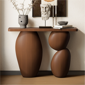 Consolle stile Wabi-Sabi <span class=keywords><strong>tavolo</strong></span> artistico Designer ingresso parete Console da schermo <span class=keywords><strong>tavolo</strong></span> creativo - Product Image 2