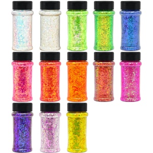 Kit <span class=keywords><strong>de</strong></span> purpurina gruesa en frasco para decoración navideña, manualidades <span class=keywords><strong>de</strong></span> <span class=keywords><strong>uñas</strong></span> y arte con resina, con una brillante paleta <span class=keywords><strong>de</strong></span> <span class=keywords><strong>colores</strong></span> primaverales - Product Image 6