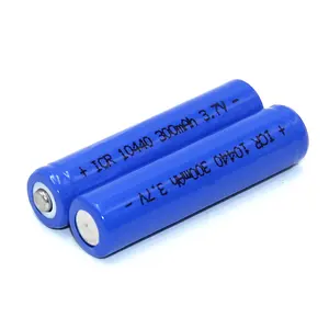 3.7V 300mAh 10440 एएए लिथियम ली आयन रिचार्जेबल बैटरी