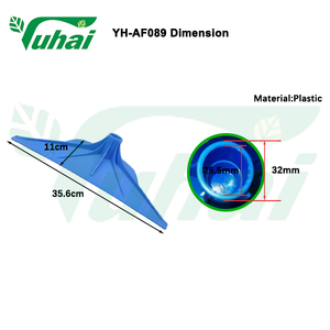 Blauwe Re Plastic Handvat Mest Schraper Voor Vee Boerderij Schoonmaken Schraper Koeien Melkstal Schoonmaak Wrijfplank - Product Image 2