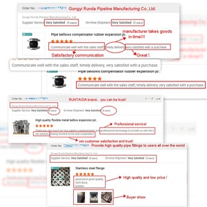 ข้อต่อขยายแบบยืดหยุ่นเหล็กโลหะราคาขายส่ง ข้อต่อยางขยาย - Product Image 6