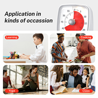 Minuteur visuel OEM Yunbaoit pour étudiants, gestion du temps en classe, horloge minuteur 60 minutes, compte à rebours visuel pour enfants