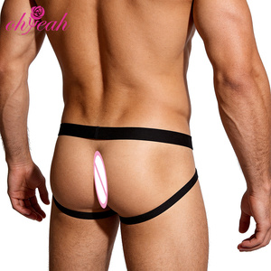 Slip Sexy in <span class=keywords><strong>Pelle</strong></span> Sintetica per <span class=keywords><strong>Uomo</strong></span> - Product Image 4