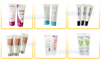Machine de remplissage de crème cosmétique en plastique laminé shampooing lotion doux baume à lèvres et tube d'étanchéité