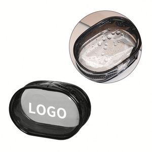 Tiny PVC Plush Toy Display Bag Small Plastic Portable Clear Storage Bag Keychain with <b>Ring</b> - Product Image 3