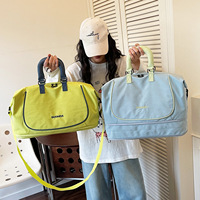 Sac de voyage en tissu Oxford avec séparation humide/sèche, grande capacité, sac de sport, yoga, natation, fitness pour hommes et femmes