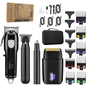 Professionnel garçons tondeuses à <span class=keywords><strong>cheveux</strong></span> 4 pièces ensemble tête d'huile gravure électrique cisaillement alternatif rasoir électrique nez <span class=keywords><strong>tondeuse</strong></span> à <span class=keywords><strong>cheveux</strong></span> - Product Image 5