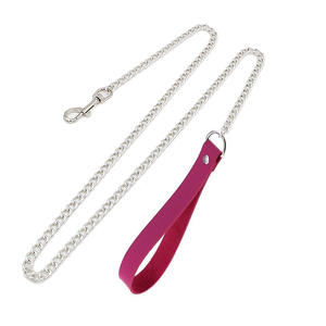 <span class=keywords><strong>Correa</strong></span> <span class=keywords><strong>de</strong></span> Cadena Metálica <span class=keywords><strong>para</strong></span> Perro con Diseño Floral, Mango Ajustable y Cómodo, <span class=keywords><strong>Correa</strong></span> <span class=keywords><strong>de</strong></span> Entrenamiento Resistente <span class=keywords><strong>para</strong></span> <span class=keywords><strong>Perros</strong></span> Medianos y Grandes - Product Image 4