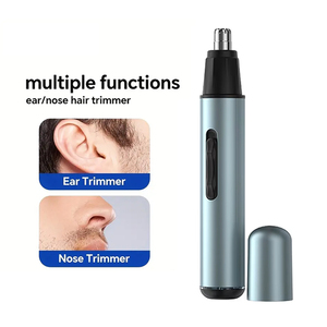 Tondeuse à sourcils et poils du visage professionnelle 2 en 1, sans douleur, pour hommes et femmes, rechargeable sans fil, mini-tondeuse électrique USB - Product Image 5