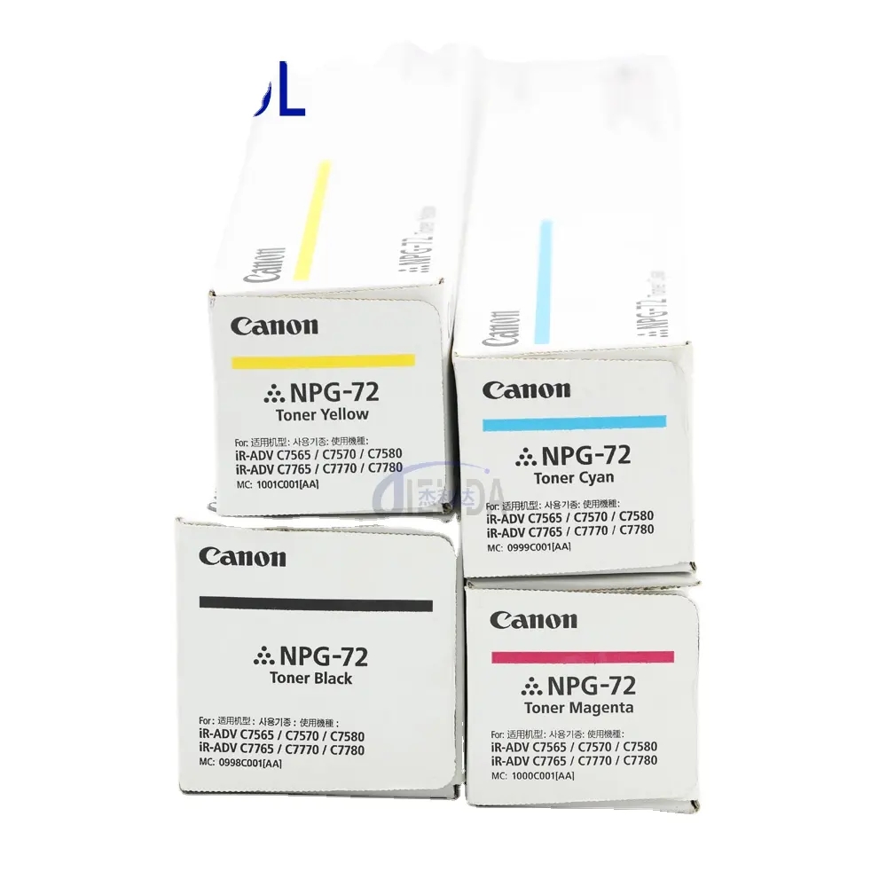 Genuine Toner Cartridge NPG72 for Canon IR ADV C7565-C7580