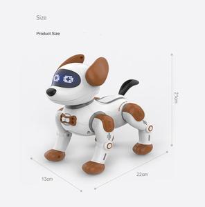 Bán chạy nhất có thể sạc lại tương tác <span class=keywords><strong>Robot</strong></span> con chó đồ chơi cho trẻ em Lập Trình Với điều khiển từ xa cảm ứng các tính năng phim hoạt hình phong cách - Product Image 4