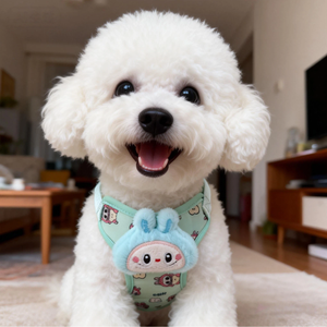 Pettorina e guinzaglio per cani Labubu, speciale per cani di piccola taglia come Teddy, cinturino pettorale, catena per cani, guinzaglio per passeggiate - Product Image 2