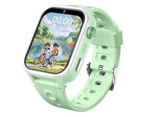 YiQungo Nouveau produit S30 Modèle 4G Montre intelligente GPS pour enfants Écran haute résolution 1,72'' Montre intelligente AI pour enfants Couleur verte - Product Image 3
