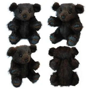 Halloween Top Quality Customized Plush Bear Toy Cartoon Cute Bear Toy Custom Brown bear baby Toy For felt cloth Gift