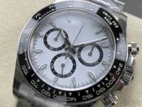Montre de haute qualité, étanche, 40 mm, ARF Factory, acier 904L, mouvement 4131, Chrono White Panda Diver