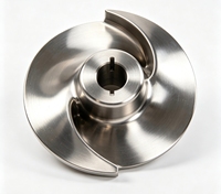 Pompe submersible pour eaux usées en acier inoxydable, avec turbine moulée par coulée sous pression (SS304, SS316, CF8) pour eaux usées