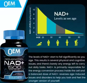 OME/ODM suplemen Liposomal NAD + Capsule Resveratrol Nad - Product Image 2