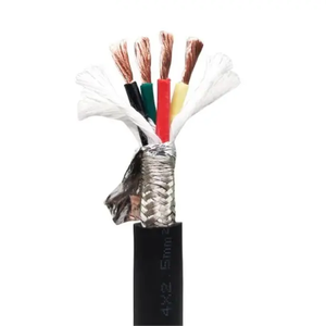 Fabrika Satışı Örgülü Bakır Yumuşak PVC 2/3/4/5/7 Telli Yüksek Esnek TRVV Treyler Kablosu - Product Image 3