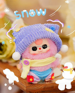 Originale 100% Baby Three dei Tre Negozi Originali, Baby Three Sweet Dream, Bambola di Peluche in Vinile 100%, Ornamenti Trendy Fatti a Mano, Giocattolo Natalizio - Product Image 3