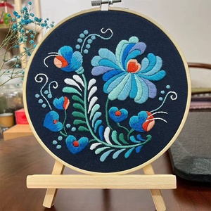 Kit de broderie à l'aiguille DIY de haute qualité, ensemble complet de matériel de couture pour la décoration murale - Product Image 1
