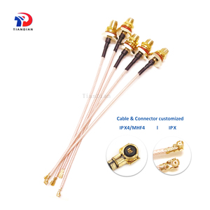 <span class=keywords><strong>Cable</strong></span> Coaxial RF RG178 U.FL MHF1 a SMA-Hembra, <span class=keywords><strong>Cable</strong></span> Pigtail de Baja Pérdida, Extensión de <span class=keywords><strong>Antena</strong></span> Impermeable, <span class=keywords><strong>Cable</strong></span> Coaxial RG178 - Product Image 4