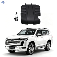 Pour Toyota Land Cruiser 300 LC300 2022-2026 Cache-moteur ABS anti-poussière et anti-bruit, ajustement OEM sans perçage, accessoires