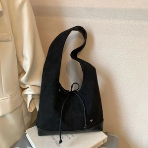 Sac à main rétro multifonctionnel en PU pour femme, grande capacité, style bandoulière, sac fourre-tout tendance - Product Image 3