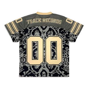 Maillots de football américain streetwear pour adultes, impression numérique personnalisée, respirants, grandes tailles, anti-UV, séchage rapide, col en V, coupe oversize - Product Image 3