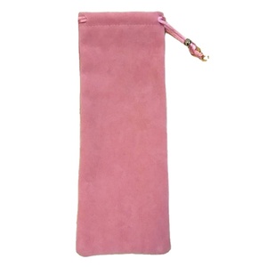 Bolsa de Regalo de Joyería de Terciopelo de Alta Calidad con Logotipo Personalizado Impreso, Bolsa de Almacenamiento con Cordón para Dispositivos de Belleza, Palo de Masaje Facial - Product Image 1