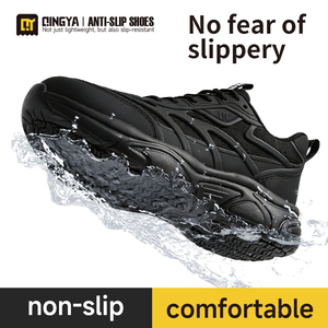 <span class=keywords><strong>Scarpe</strong></span> <span class=keywords><strong>Antinfortunistiche</strong></span> GUYISA per Uomo e <span class=keywords><strong>Donna</strong></span>, Antiscivolo SRC, <span class=keywords><strong>Comode</strong></span> <span class=keywords><strong>Scarpe</strong></span> da Lavoro per Cucina, Chef, Uso Ospedaliero, Nere, Resistenti allo Sporco - Product Image 5