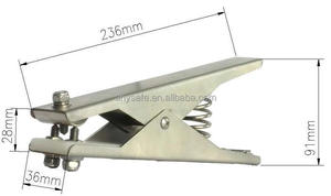 Pinces de terre pour soudage destinées à la mise à l'égalité potentielle - Product Image 2