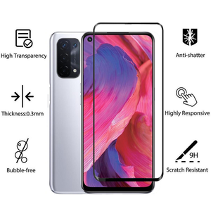 ฟิล์มกระจกนิรภัยแบบเต็มจอ 9D สำหรับ OPPO Reno7 Lite 5G Reno 8 Pro 7Z 4G 5G ฟิล์มกันรอยหน้าจอ OPPO Reno8 Lite <span class=keywords><strong>Reno6</strong></span> - Product Image 5