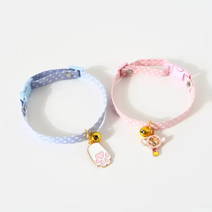 <span class=keywords><strong>Collar</strong></span> de gato lindo para mascotas pequeñas de alta calidad con <span class=keywords><strong>collar</strong></span> ajustable para mascotas y <span class=keywords><strong>collar</strong></span> con colgante de campana - Product Image 3