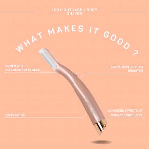 Portable de travail par batterie professionnel Led & Shake lame tondeuse à <span class=keywords><strong>cils</strong></span> rasage sécurité sourcils dame sourcil <span class=keywords><strong>rasoir</strong></span> <span class=keywords><strong>rasoir</strong></span> - Product Image 2