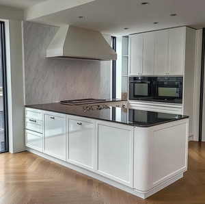 Custom-made Whole-House Solid Wood <strong>Wardrobes</strong> Kitchen Cabinets Eco-Friendly <strong>Storage</strong> <strong>Solutions</strong> Modern Pastoral Design - Product Image 1