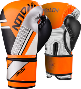 <span class=keywords><strong>Guantoni</strong></span> da <span class=keywords><strong>Boxe</strong></span> per Allenamento Bambini Wolon, Materiale PU Grande, 8/<span class=keywords><strong>10</strong></span>/12 <span class=keywords><strong>OZ</strong></span>, Blu/Nero - Product Image 2