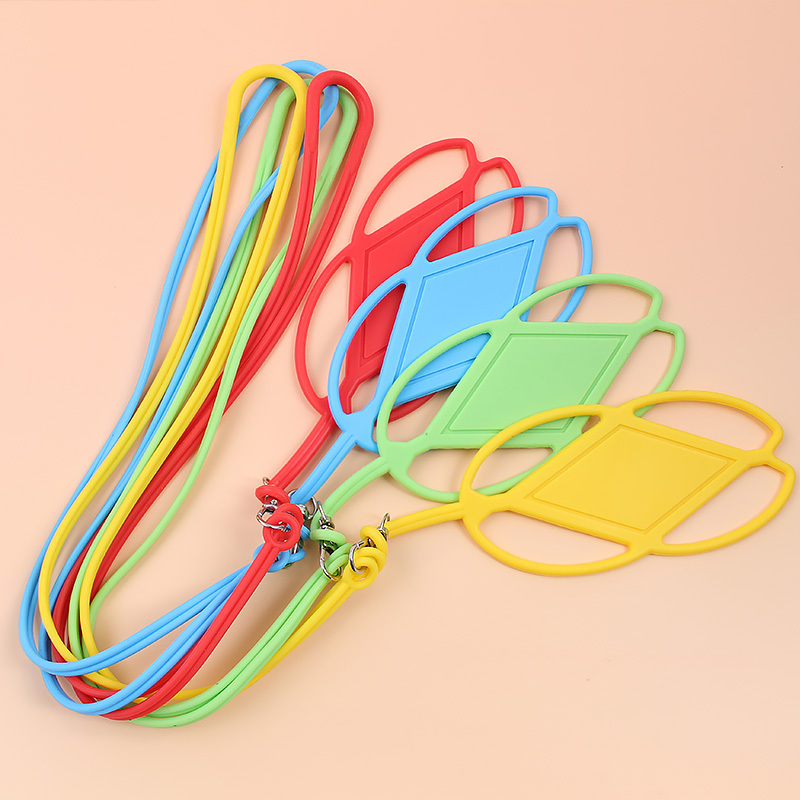 Magnetic Silicone Earphone Holder Neck Strap Secure Design Anti Lost Cord Lightweight Accessory Image 2