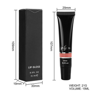 Brillo Labial en Tubo de Marca Privada OEM MLM, Tinte Labial Brillante, Hidratante, Humectante, de Larga Duración, Aplicación Suave, Maquillaje Labial en Tubo - Product Image 2