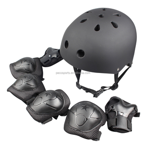 Casque et genouillères de protection pour enfants, couleurs personnalisées OEM, unisexe, réglables, pour patins à roulettes, hoverboard, scooter électrique, vélo - Product Image 4