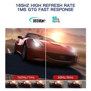 จอเกมมิ่ง 27 นิ้ว 2K สำหรับพีซีตั้งโต๊ะ 6ms R1500 หน้าจอโค้งไร้ขอบ 165Hz ความกว้าง 99% sRGB จอโค้งไร้ขอบสำหรับเล่นเกม - Product Image 4