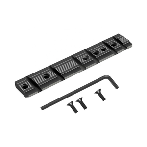 Giá đỡ hợp kim nhôm Ru <span class=keywords><strong>10</strong></span>/<span class=keywords><strong>22</strong></span> kiểu đuôi én với hệ thống MOLLE dành cho phụ kiện ống ngắm săn bắn - Product Image 1