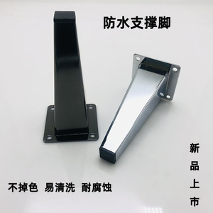 Furniture Leg Square Pyramid Heavy Duty Metal <b>Sofa</b> Support Industrial Style Home Use - Product Image 2