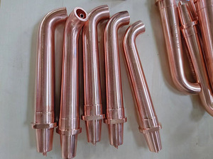 Punte per saldatura a resistenza con braccio elettrodo per saldatrice a punti in rame personalizzate con connessione a pressione (materiali di consumo) - Product Image 5